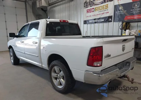 2016 Ram 1500 Big Horn z USA, uszkodzony, nr VIN 1C6RR7LT1GS422425